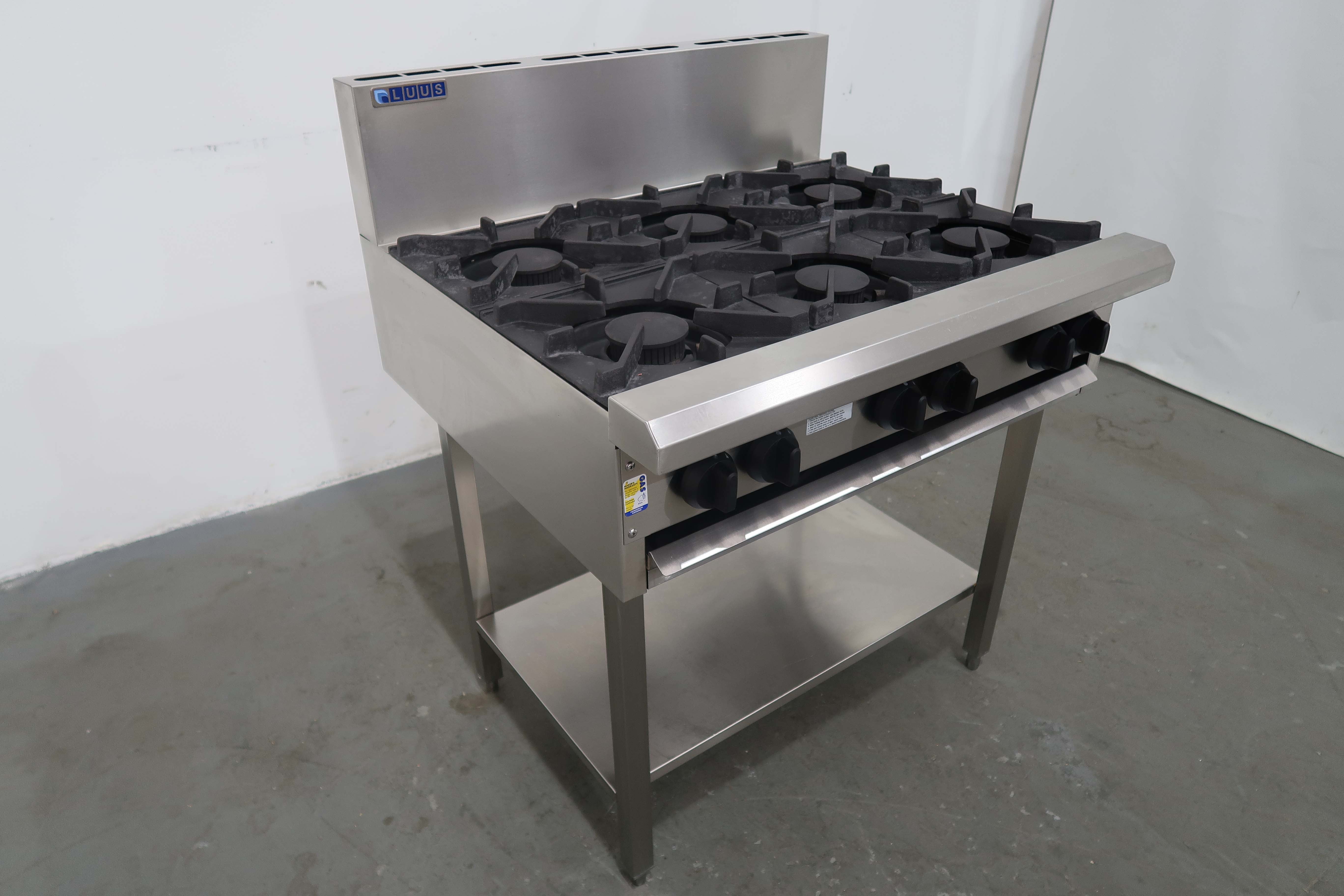 Luus BCH-6B-P 6 Burner Cooktop