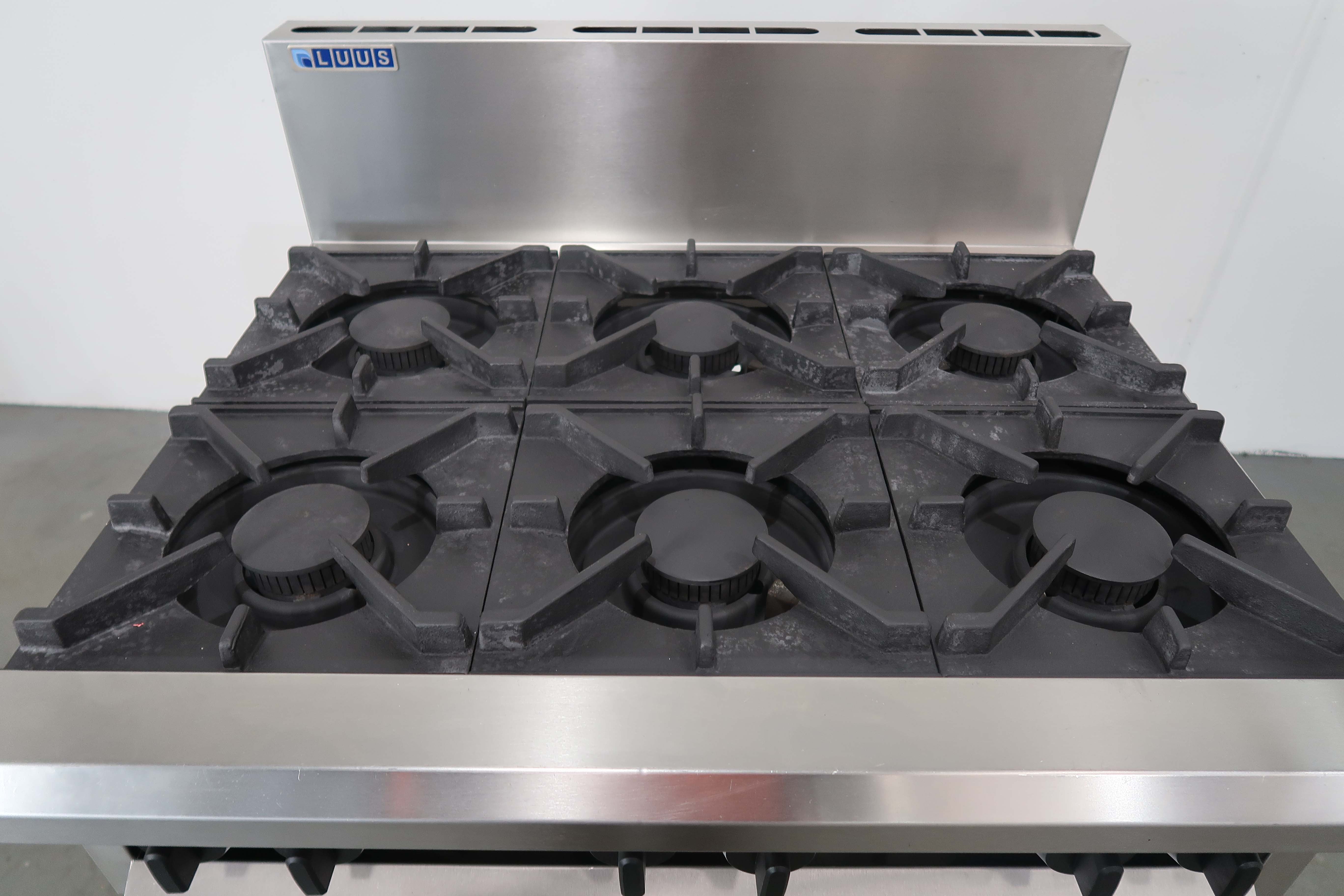 Luus BCH-6B-P 6 Burner Cooktop