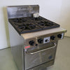 Goldstein PF420 4 Burner Range Oven