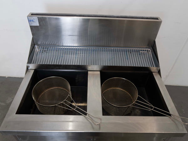 Complete WFS-2/18 Split Pan Fryer