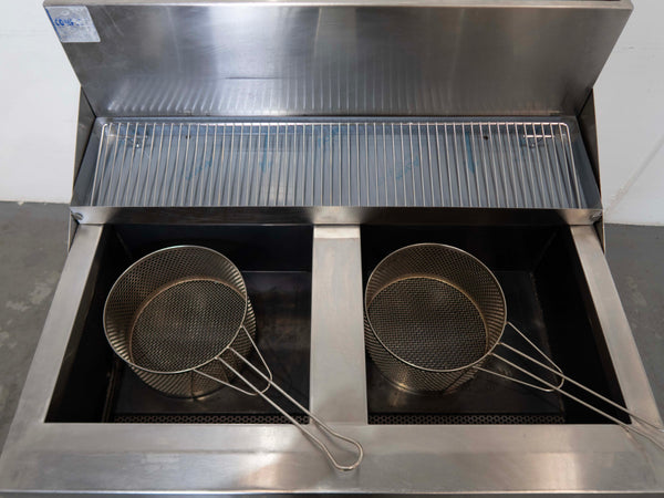 Complete WFS-2/18 Split Pan Fryer