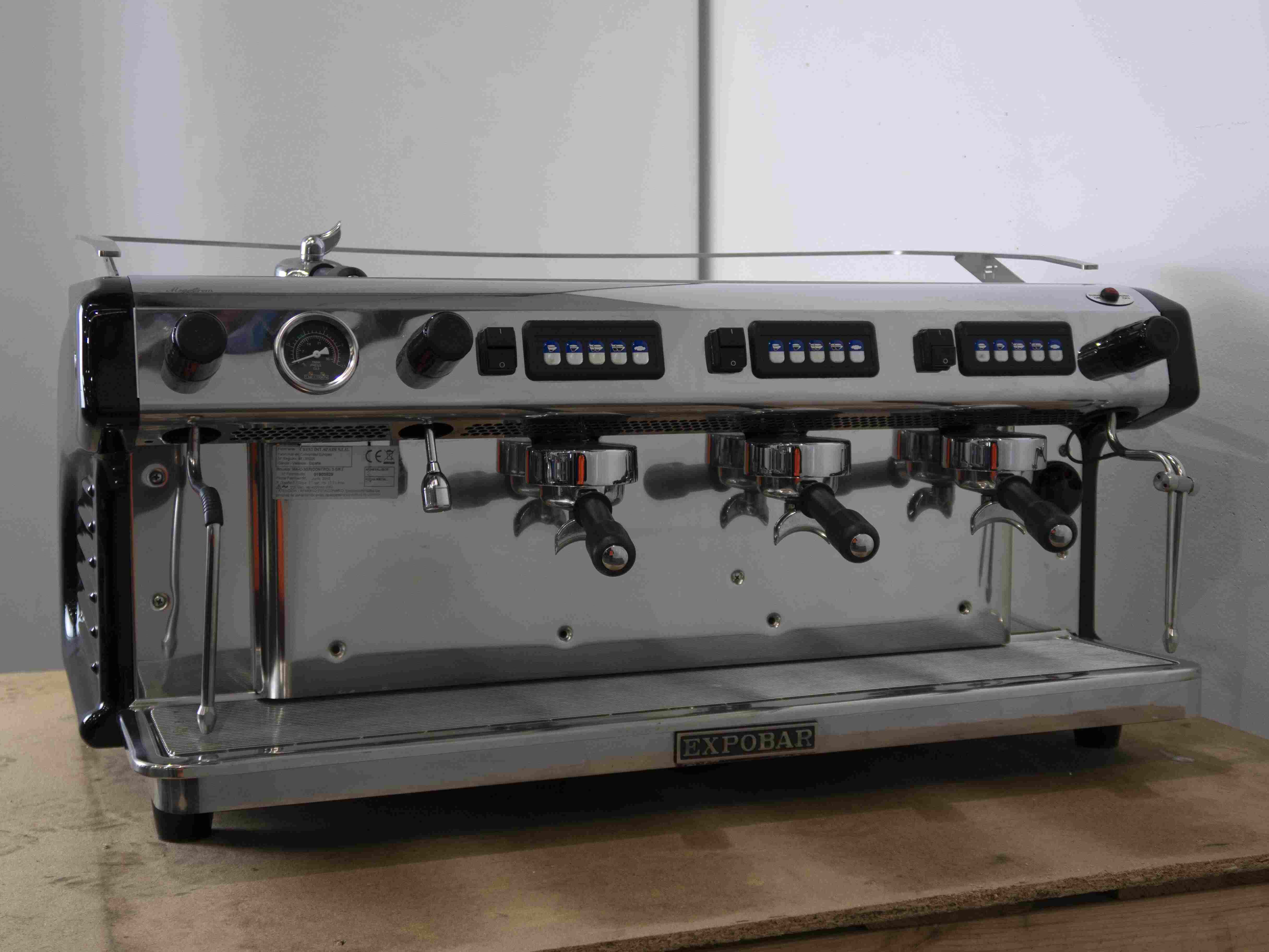 Expobar Ruggero Classic 3 Group Coffee Machine SilverChef