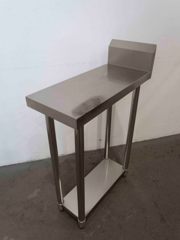 FED WBB7-0300/A Stainless Steel Bench with Splashback