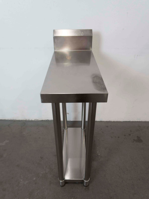 FED WBB7-0300/A Stainless Steel Bench with Splashback