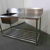 FED SSBD7-1500L/A Left Inlet Single Sink