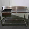 FED SSBD7-1500L/A Left Inlet Single Sink