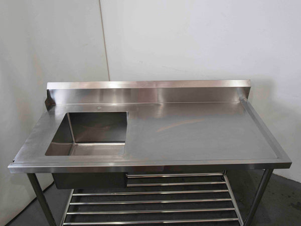 FED SSBD7-1500L/A Left Inlet Single Sink