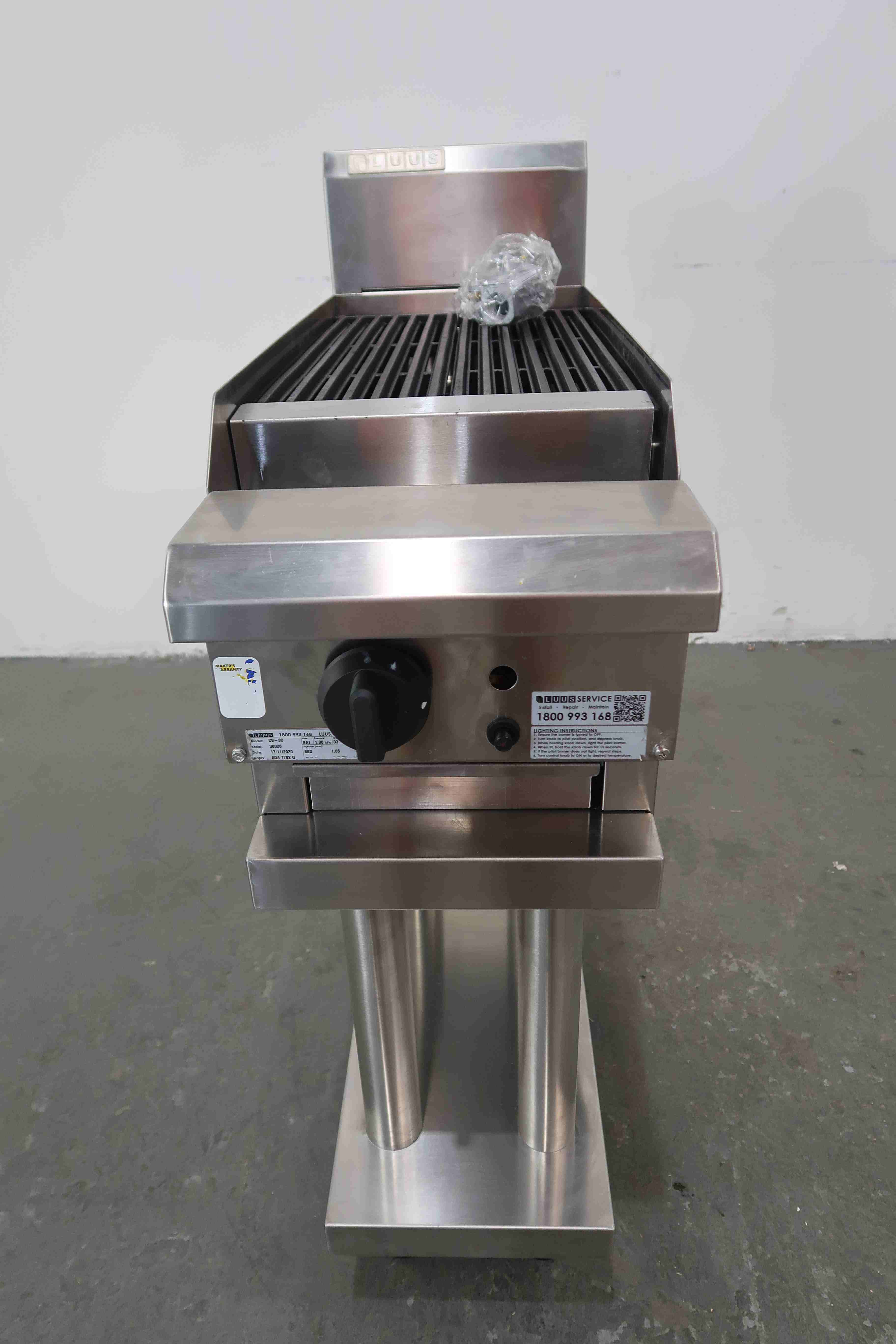 Luus CS-3C 1 Burner Char Grill