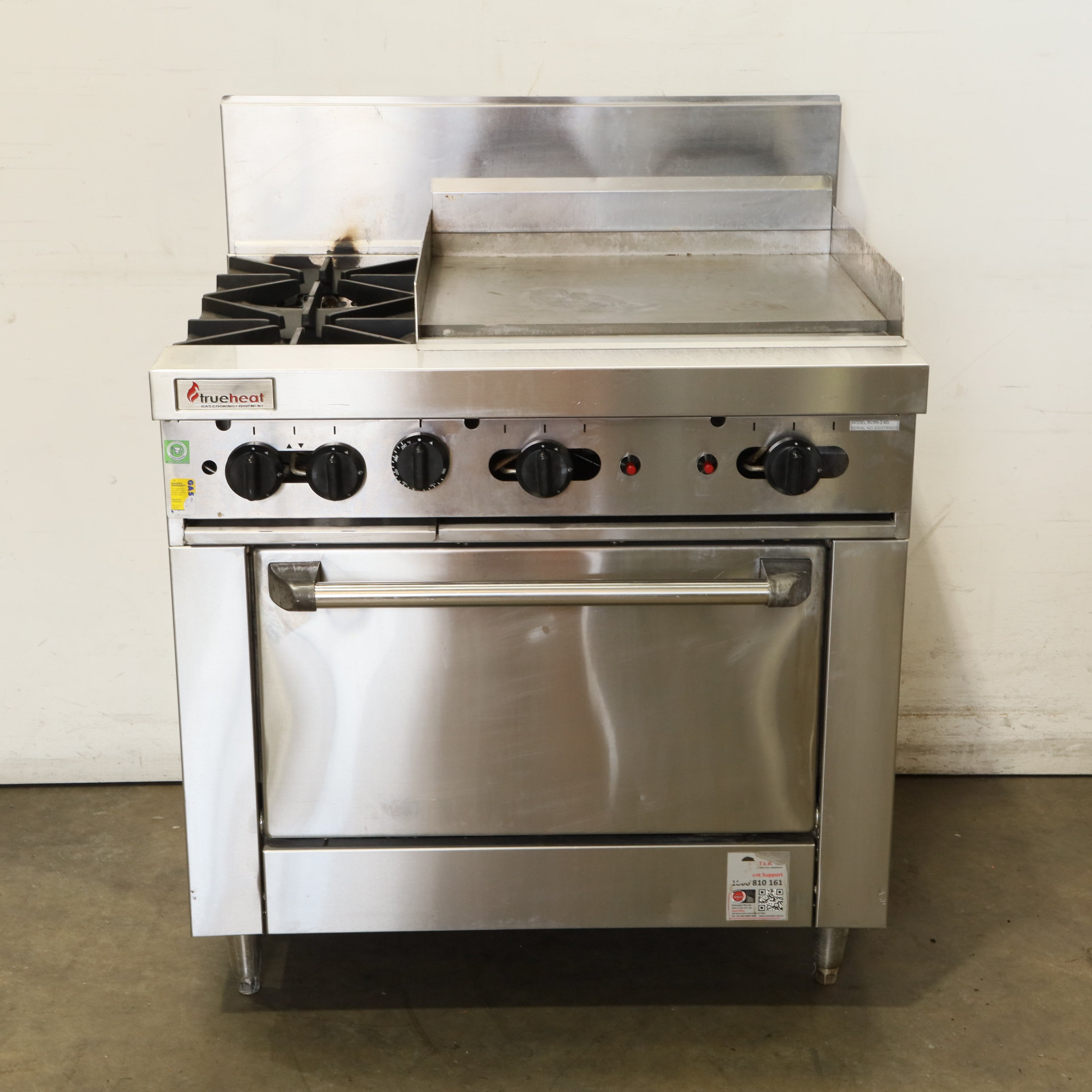 Thumbnail - Trueheat RCR9-2-6G 2 Burner/Griddle Range Oven