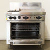 Trueheat RCR9-2-6G 2 Burner/Griddle Range Oven
