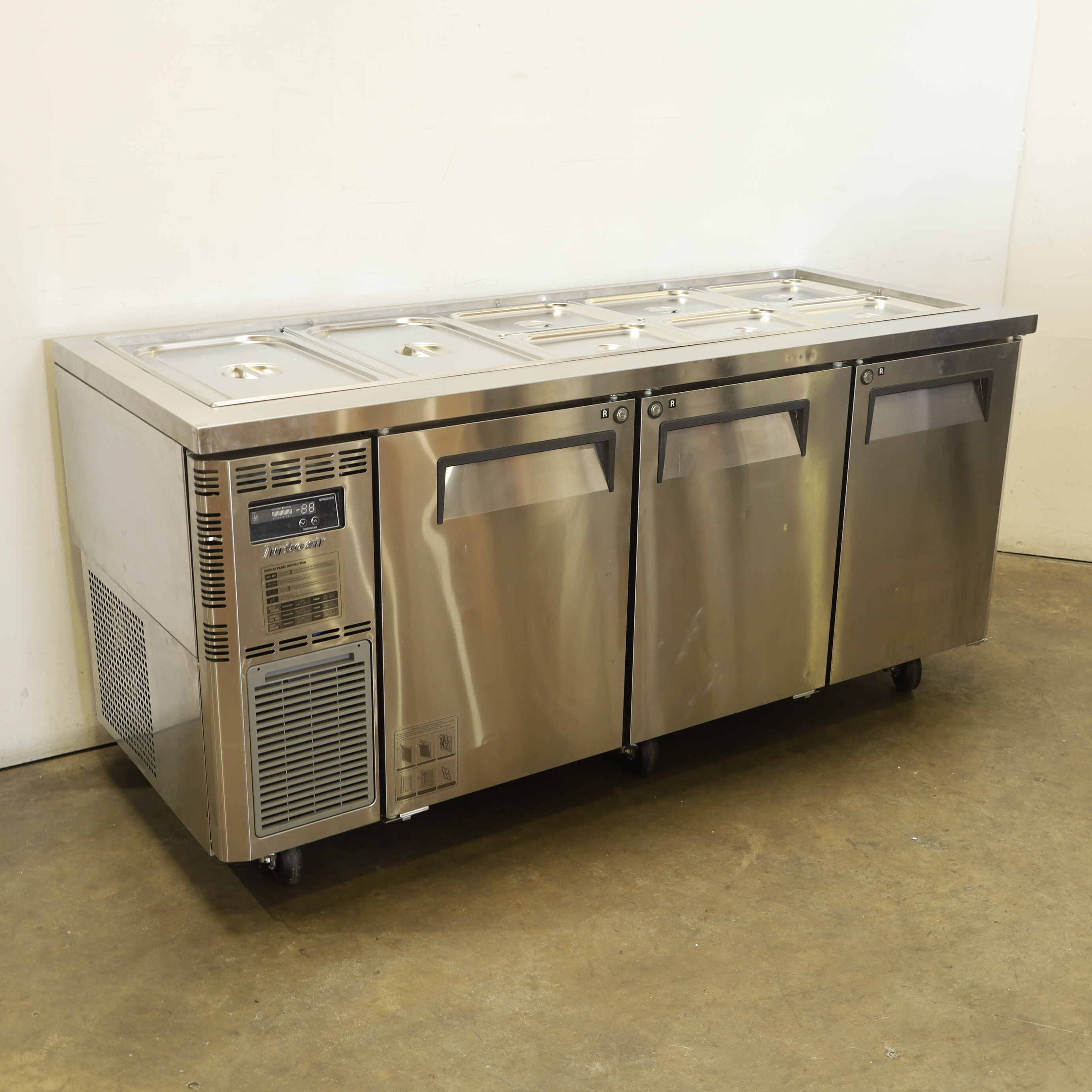 Turbo Air KSR18-3 Sandwich Prep Bench