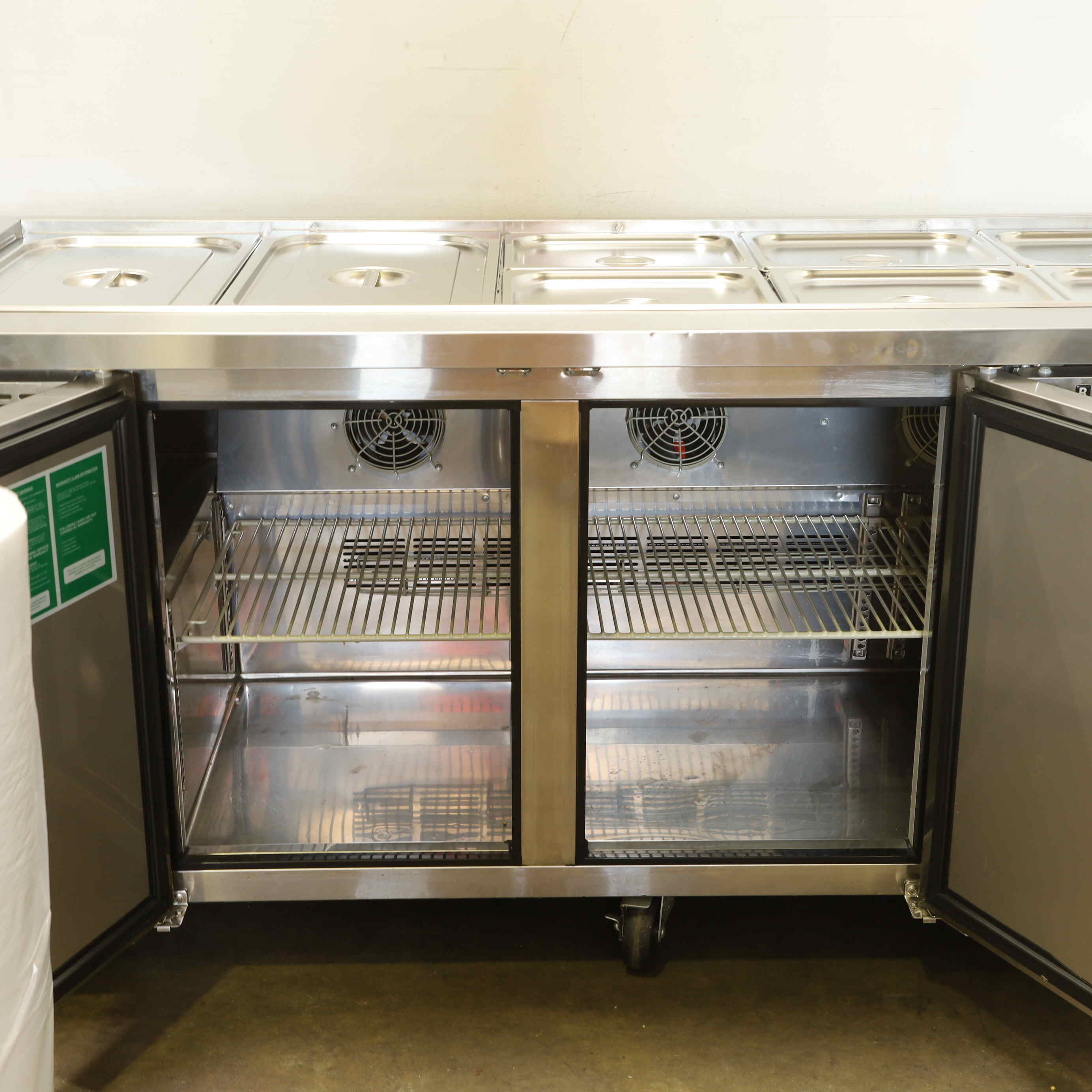 Turbo Air KSR18-3 Sandwich Prep Bench