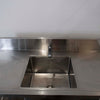 Stainless Steel Sink Bench with Splashback