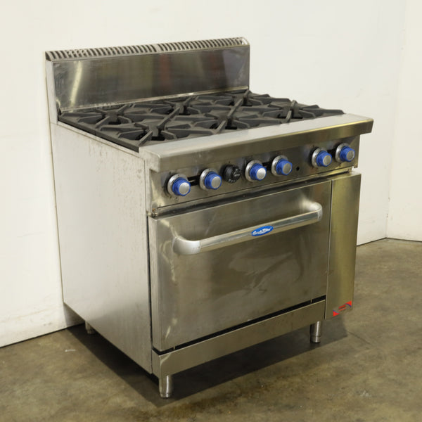 COOKRITE ATO-6B-F 6 BURNER RANGE OVEN