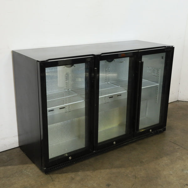 FRIDGE U/C 3DR GLASS 307LT BB0330GD-NR B