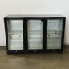 FRIDGE U/C 3DR GLASS 307LT BB0330GD-NR B