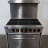 Gasmax S36(T) 6 Burner Range Oven