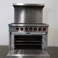 Gasmax S36(T) 6 Burner Range Oven