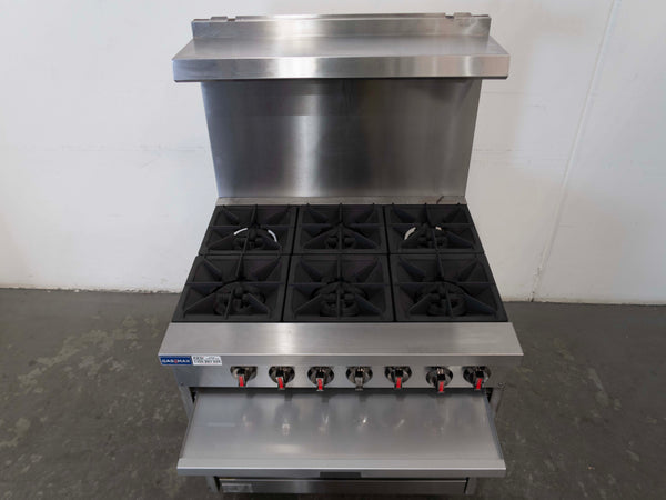 Gasmax S36(T) 6 Burner Range Oven