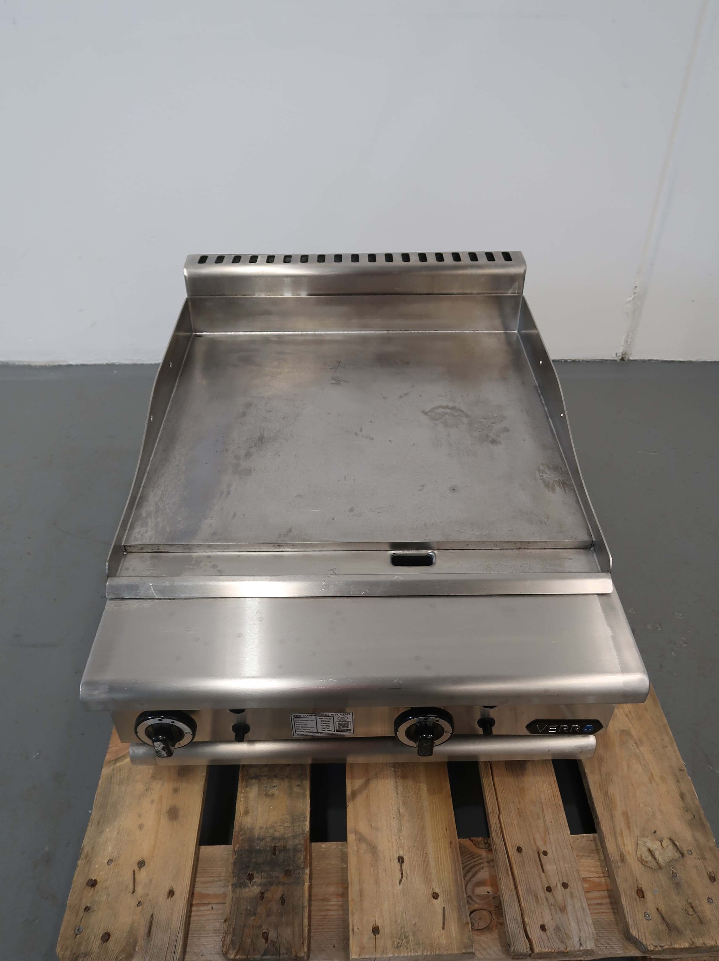 B+S Verro VGRP-6-BM 2 Burner Griddle