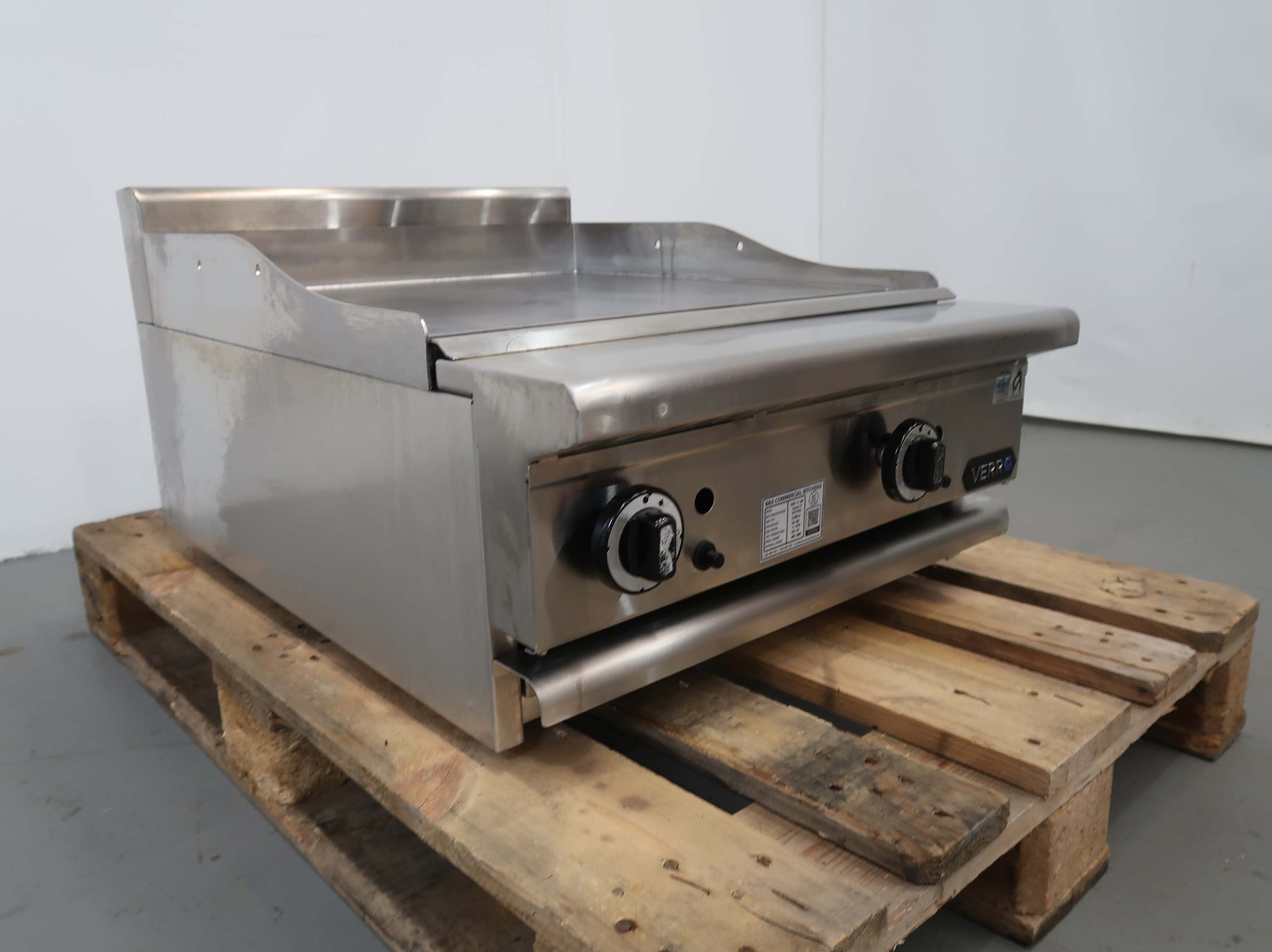 B+S Verro VGRP-6-BM 2 Burner Griddle