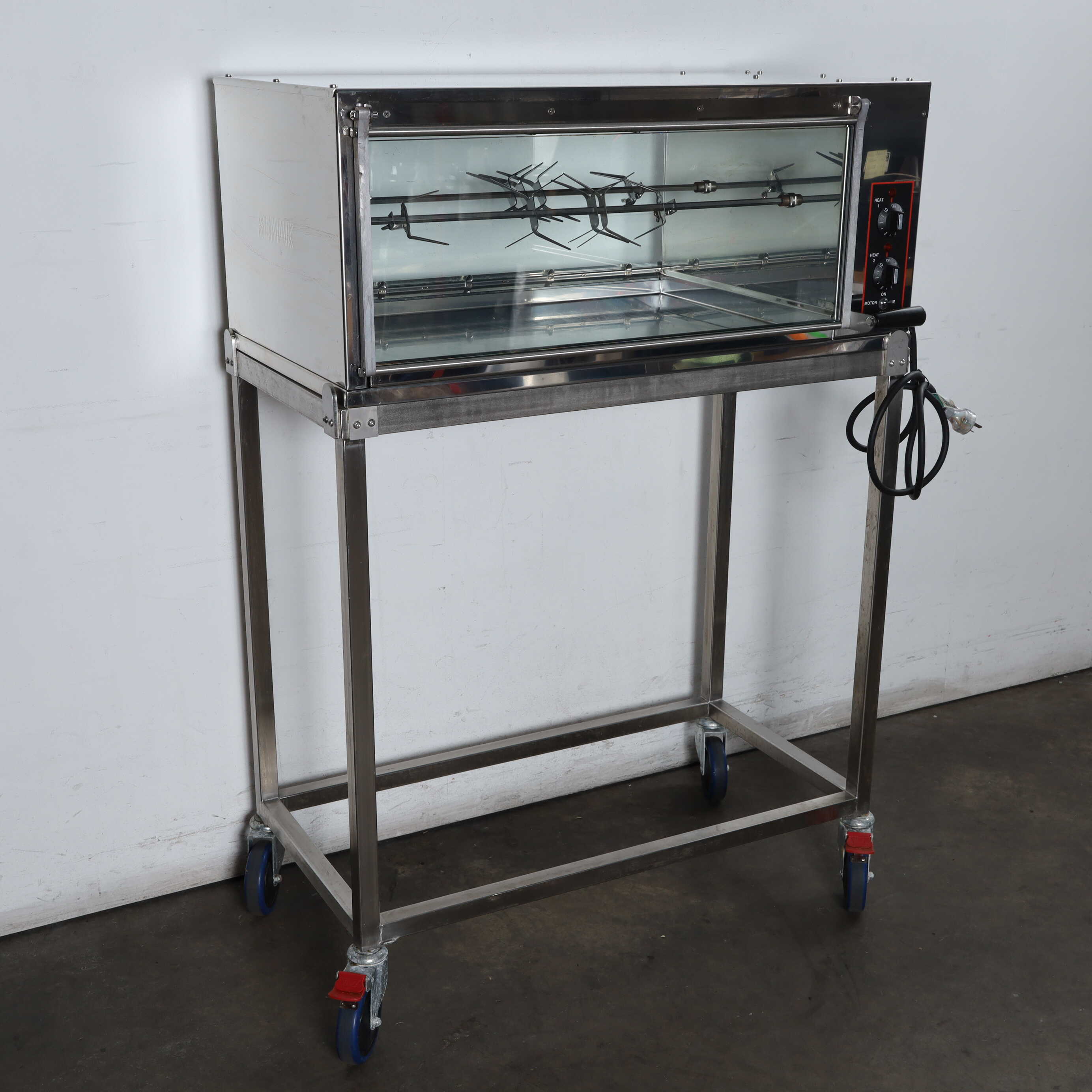 Semak M8 Chicken Rotisserie with Trolley