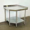 Vogue GL278 Stainless Steel Corner Bench