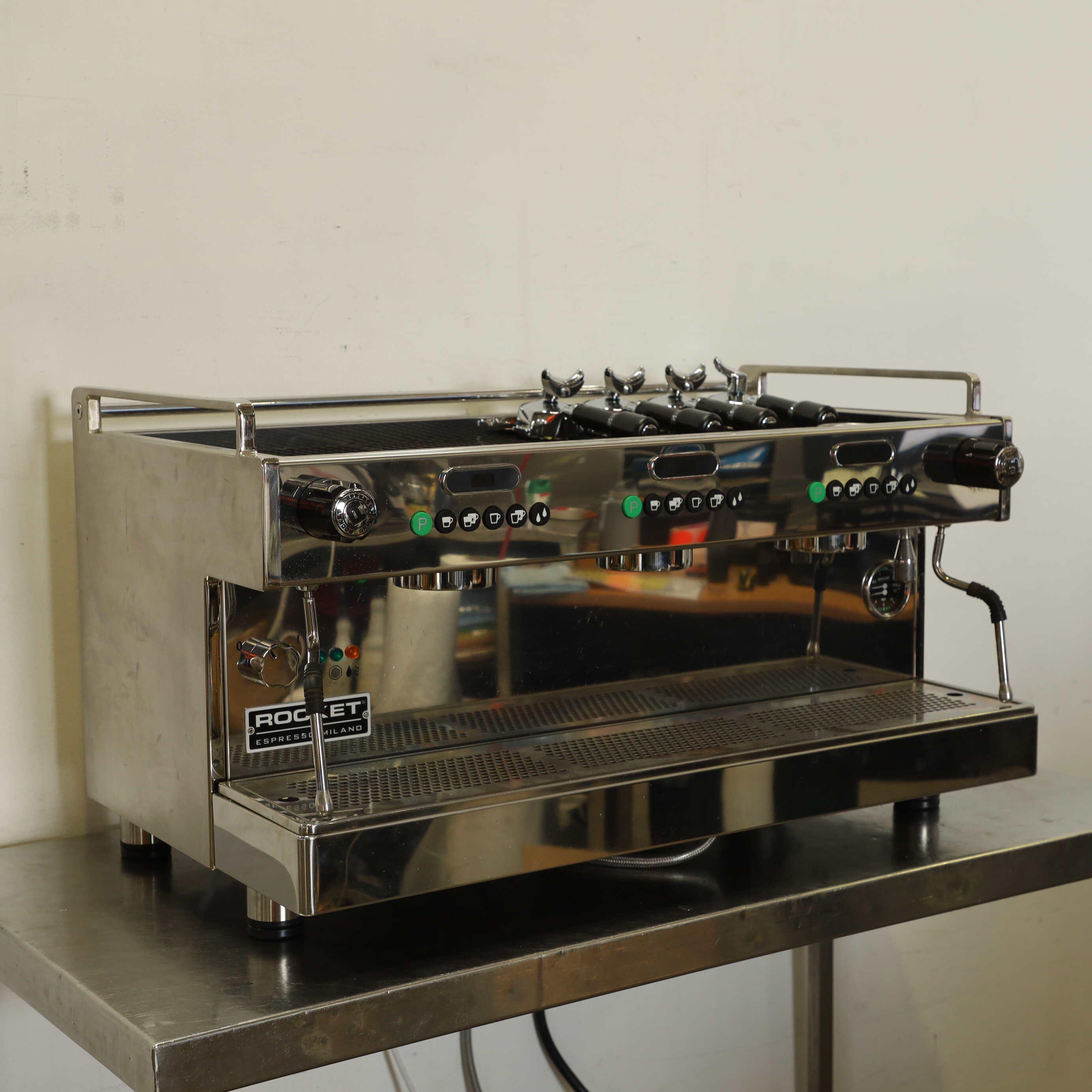 Rocket Boxer 3 Group Coffee Machine