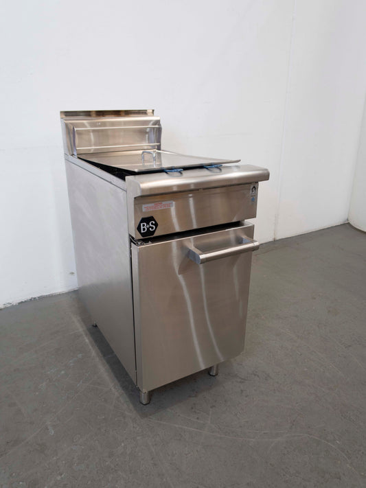 B+S TF-451 Black Single Pan Turbo Fryer