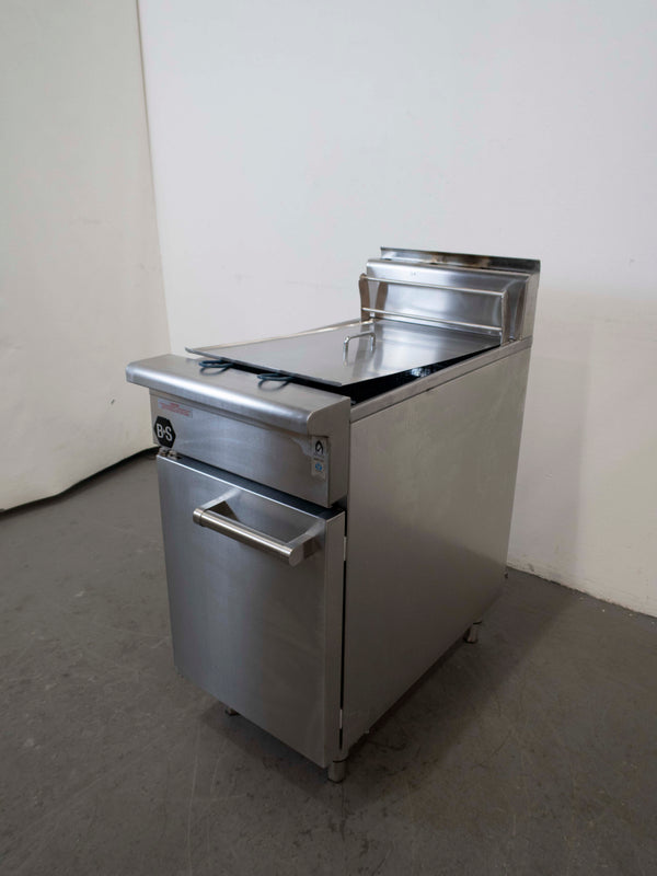 B+S TF-451 Black Single Pan Turbo Fryer