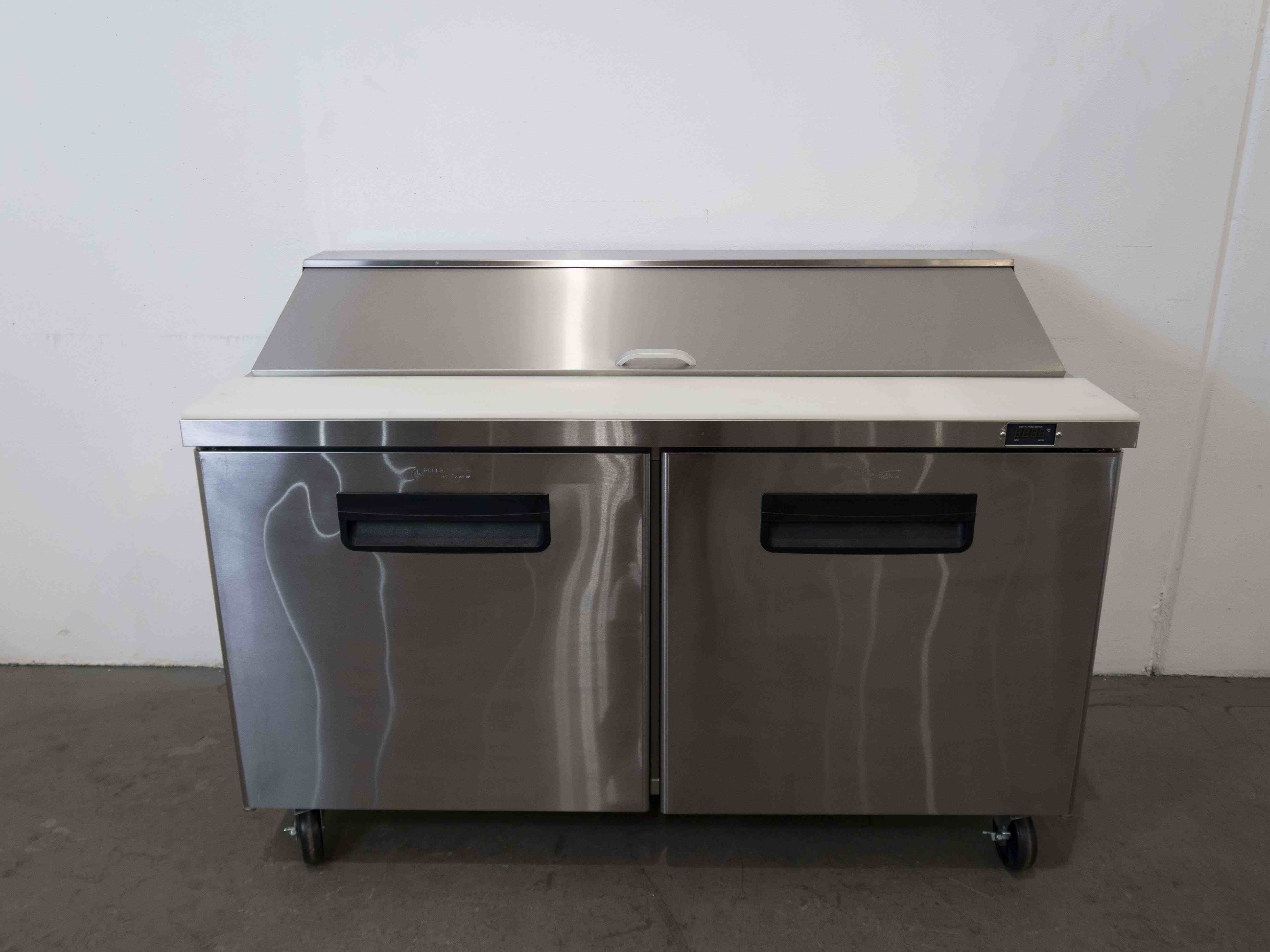 Greenline GLSA2D15 2 Door Pizza Prep Bench