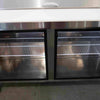 Greenline GLSA2D15 2 Door Pizza Prep Bench