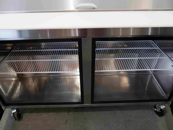 Greenline GLSA2D15 2 Door Pizza Prep Bench