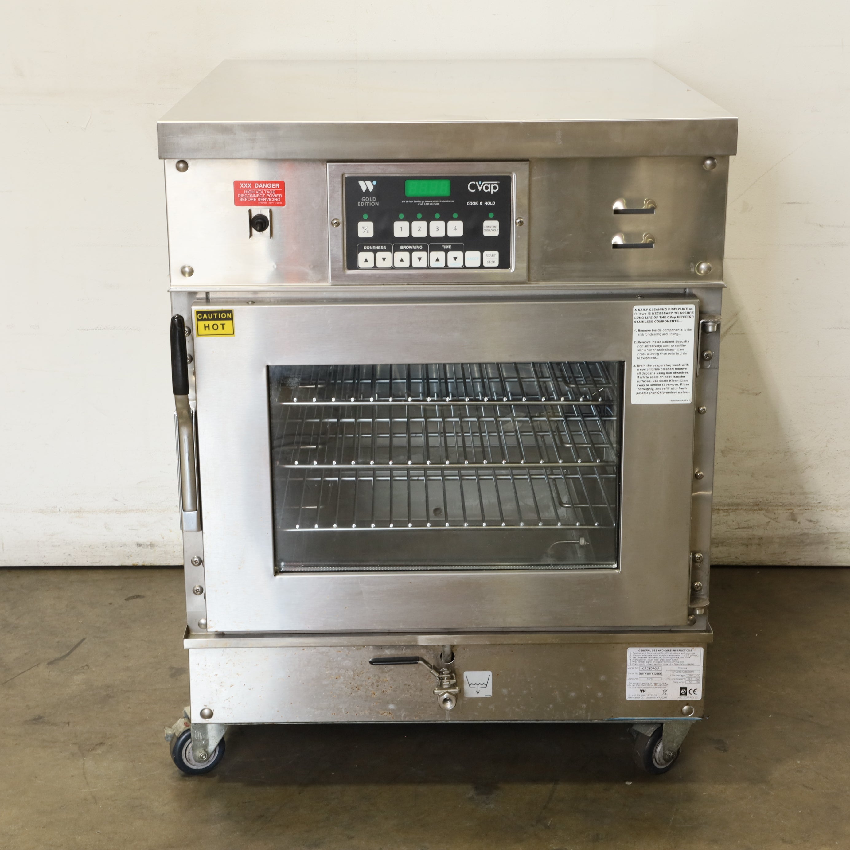 Safco CAC507GV Cook & Hold Oven