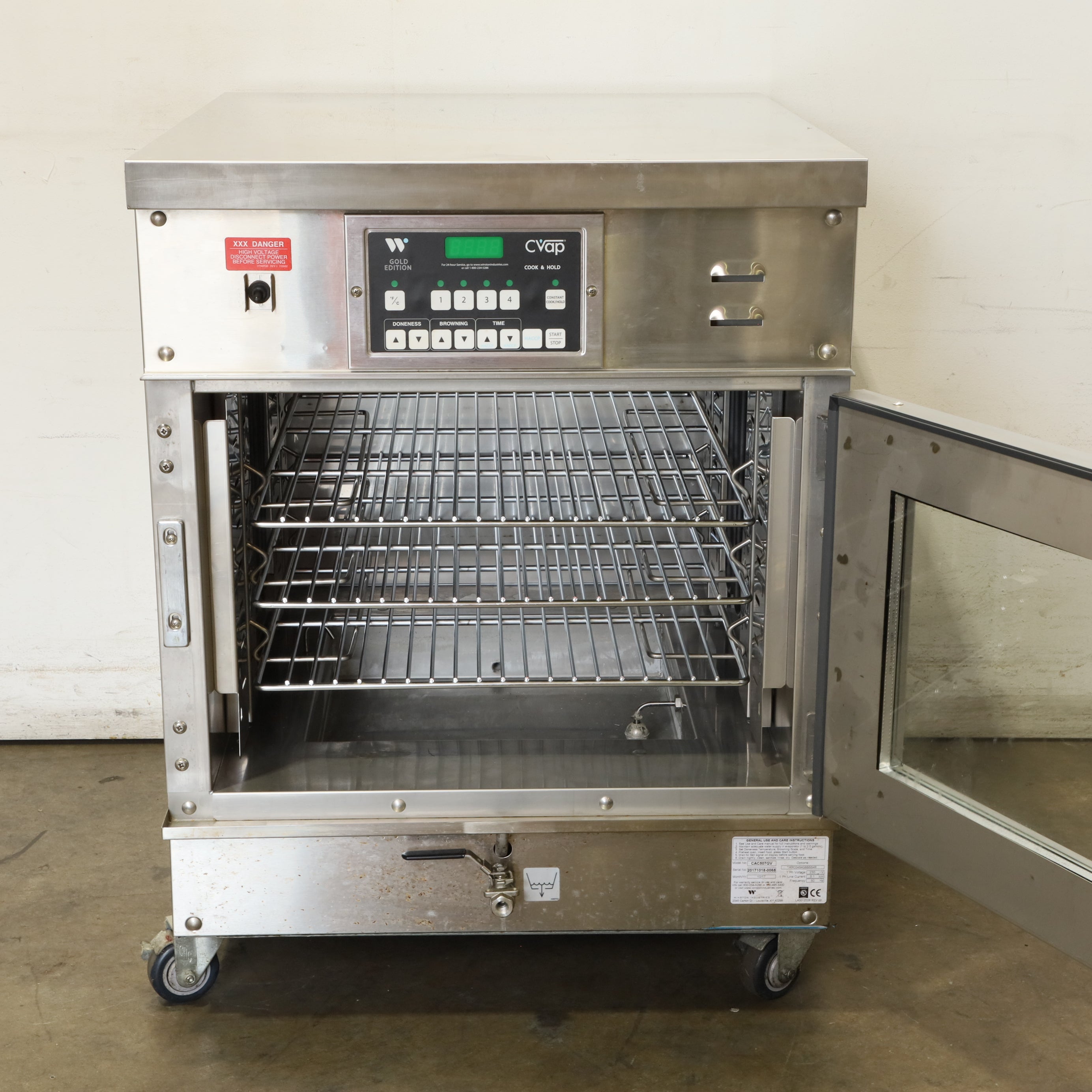 Safco CAC507GV Cook & Hold Oven