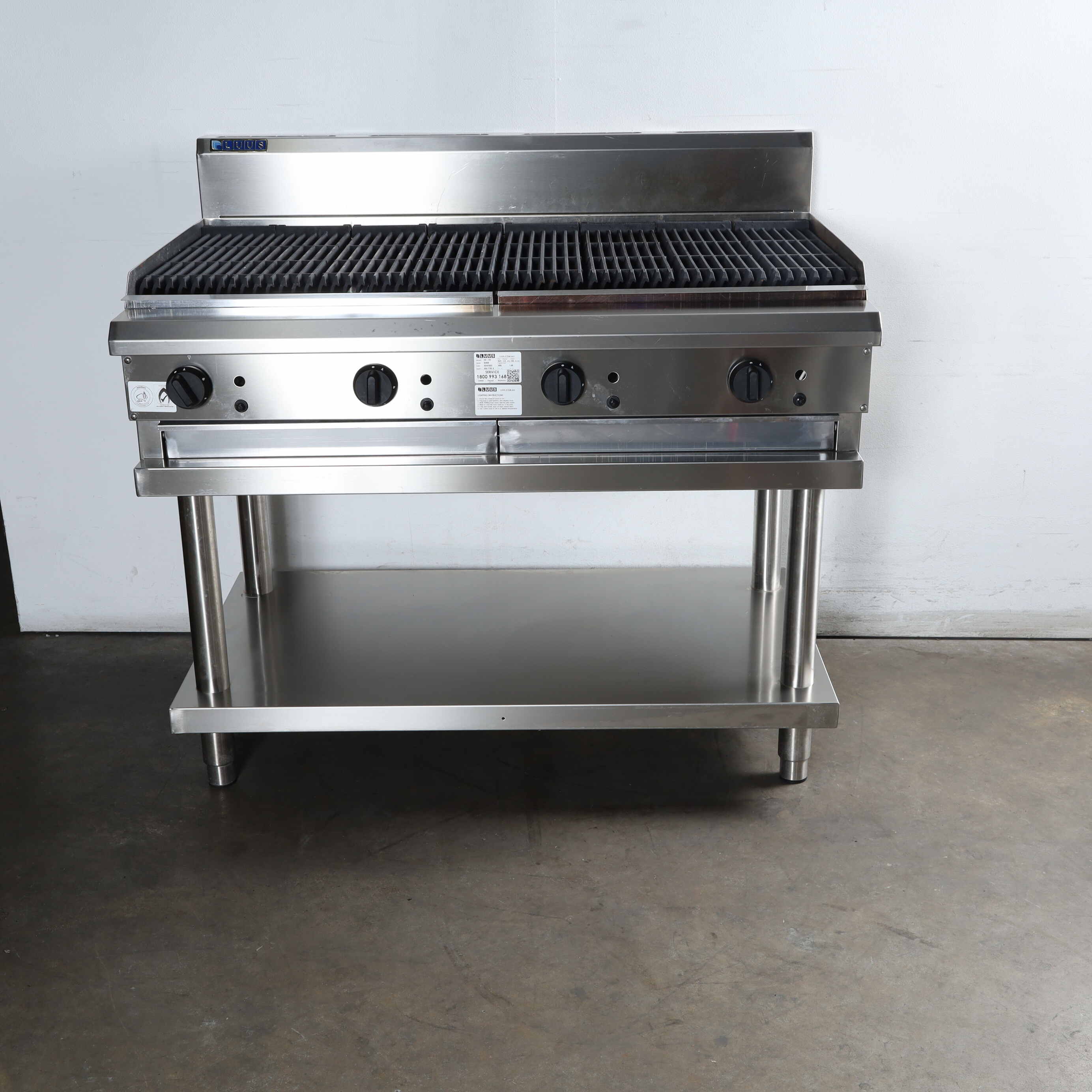Luus CS-12C 4 Burner Char Grill
