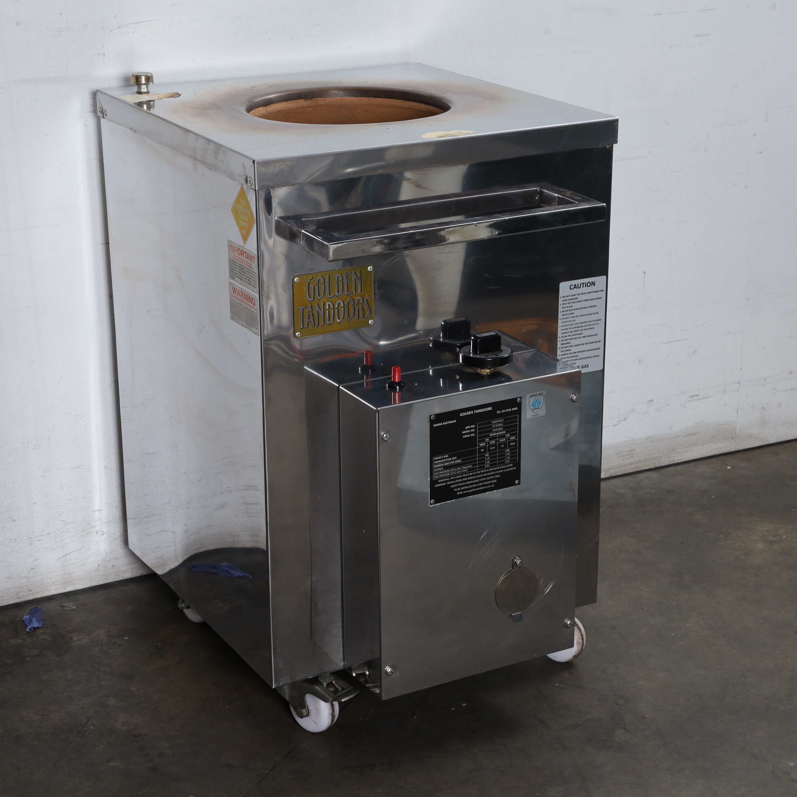 Golden Tandoors GT-610AG - Tandoor Oven
