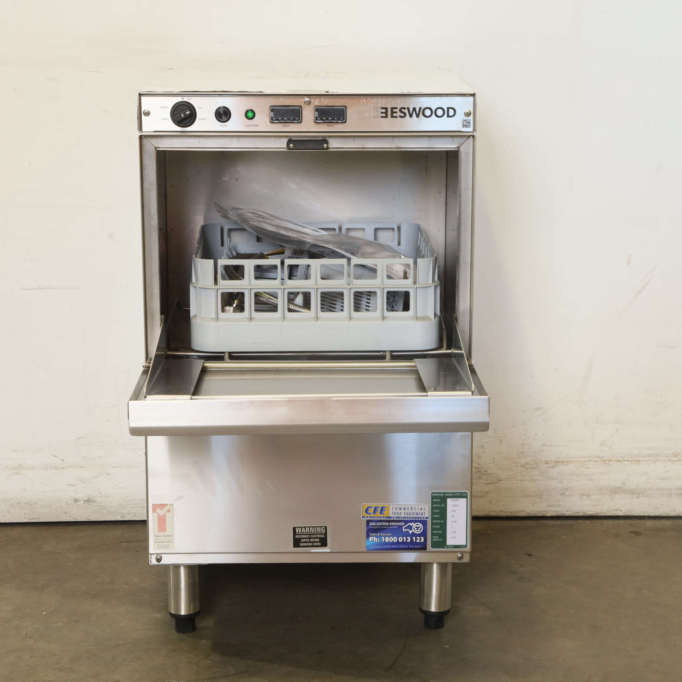 Eswood B42PN Undercounter Dishwasher
