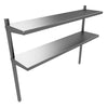 QSR Work Bench/Cut Bench Overhead Shelves 1200mm