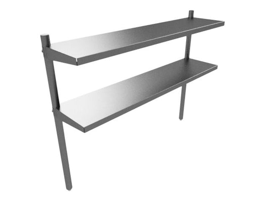 QSR Work Bench/Cut Bench Overhead Shelves 1200mm