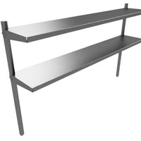 QSR Work Bench/Cut Bench Overhead Shelves 1500mm