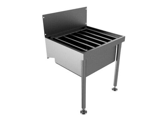 QSR Heavy Duty Stainless Steel Cleaner’s Basin