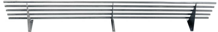 KSS 11-2400L - Pipe Wall Shelf With Brackets