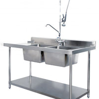 KSS 13-L D/W - Dishwasher Outlet Bench
