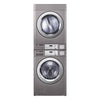 LG Commercial CWT29MDQRS/CDT29MUQNS - 15kg Stacked Washer & Gas Dryer