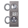 LG Commercial CWT29MDQRS/CDT29MUQES - 15kg Stacked Washer & Electric Dryer