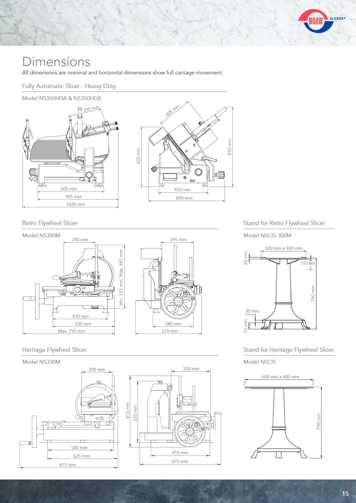 Noaw NS350HDX - Automatic Slicer
