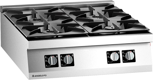 Angelo Po Icon9000 1N0FAA - 4 Burner Cook Top