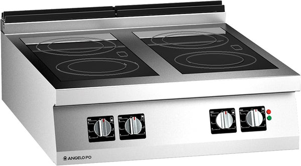 Angelo Po Icon9000 1N0VTR - 4 Burner Ceramic Cook Top