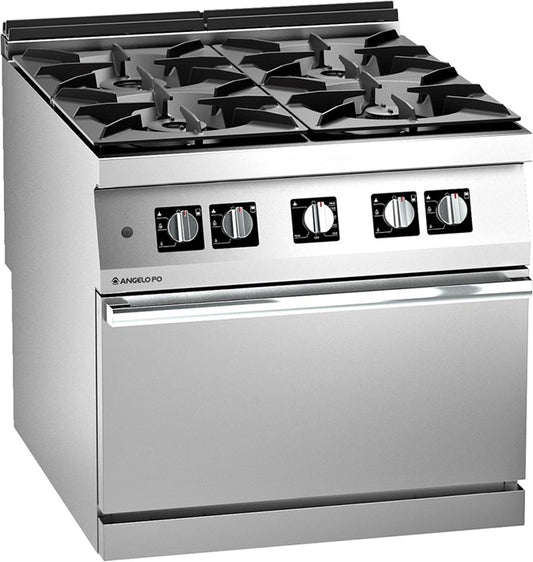 Angelo Po Icon9000 1N1FAAG - 4 Burner Range Oven